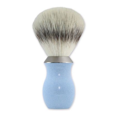 Blaireau de rasage - Bleu Azur / Inox - SOMMET