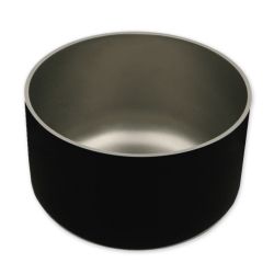 Bol de rasage de Luxe - Inox Noir Carbone