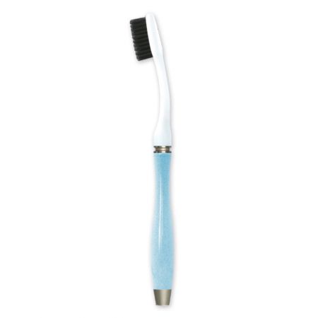 Brosse à dent interchangeable - Bleu Azur / Inox - GRAND MONT