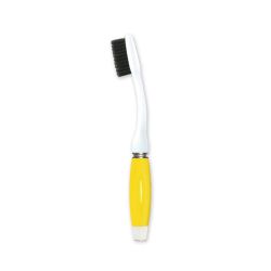 Brosse à dent interchangeable en Inox pour enfant - Jaune / Blanc - GALET