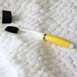 Brosse à dent interchangeable en Inox pour enfant - Jaune / Blanc - GALET