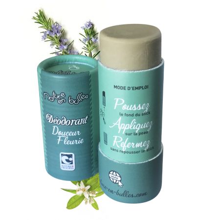 Déodorant artisanal bio - Fleurie - Géranium bourbon & Pin sylvestre