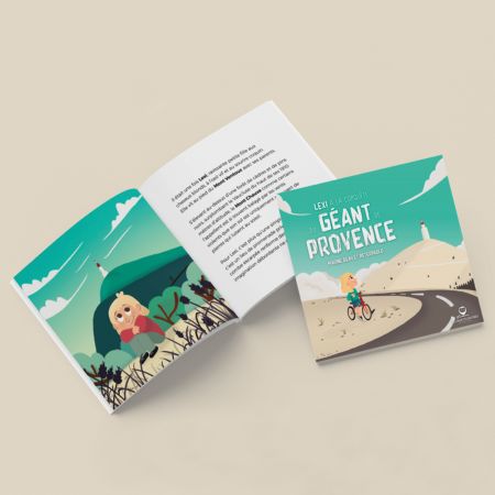 Livre pour enfant " Lexi à la conquête du Géant de Provence "