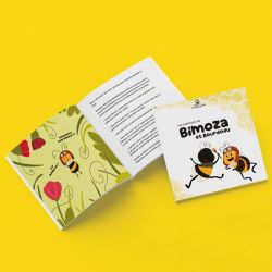 Livre pour enfant " Les aventures de Bimoza et Bourdodu "